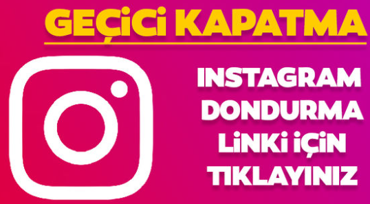 Instagram Hesabı Kapatma